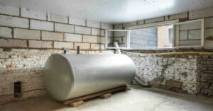 An oil tank