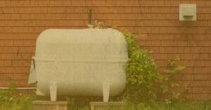 water in oil tank